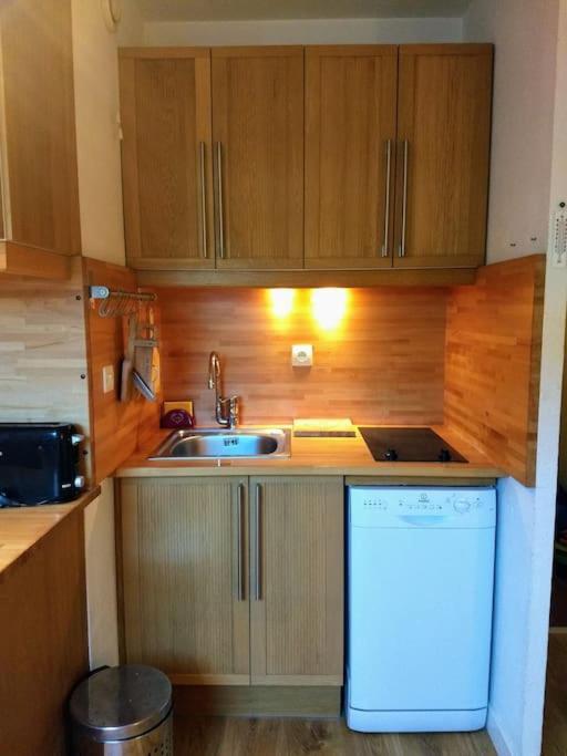T2 Pour 4 Pers Style Chalet Pied Des Pistes Bolquere Pyrenees 2000 Exterior foto